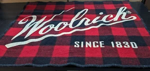 Woolrich Since 1830 Buffalo Check Saleman Sample Wall Hanging 33" x 24" - Picture 1 of 10