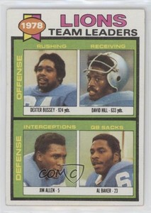 1979 Topps Dexter Bussey David Hill Jimmy Allen Al Baker Jim #357 Rookie RC