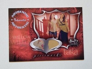 Buffy Connections PWC3 pieceworks costume card Alyson Hannigan Amber Benson #6