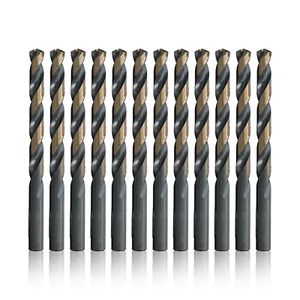 #9 High Speed Steel Black & Gold KFD Split Point Drill Bit (Pack - Picture 1 of 12