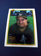 1990 Bowman Baseball Jose Canseco #460  Set Break NM-MT