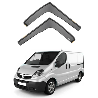 ISPEED Wind Deflectors for Vauxhall Vivaro MK1 2001-2014 2pc Set Accessories - Image 1 of 4