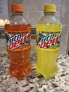 2021 Mountain Dew Mtn Dew Baja Punch Baja Flash Tropical Pineapple 20oz Bottles - Picture 1 of 3