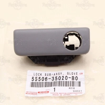 Nuevo Genuino OEM Toyota 2003-2009 4RUNNER Guantera Bloqueo Piedra Color 5550635020B0 Foto 1 de 4