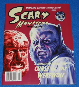 "Scary Monsters" Horror Magazine #72 2009 EX-MT - Picture 1 of 14