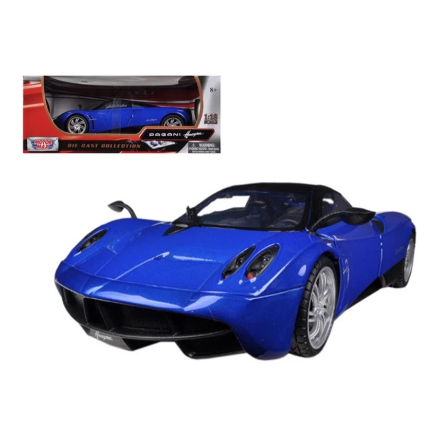Pagani Huayra Blue 1/18 Diecast Car Model by Motormax 79160bl
