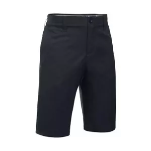 Boys Under Armour Matchplay Golf Shorts, Black, NEW - Picture 1 of 1