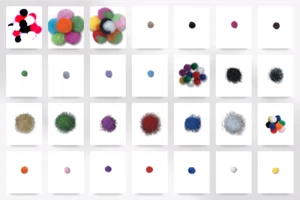 Impex Craft PomPoms (PP1-M) - Bild 1 von 28