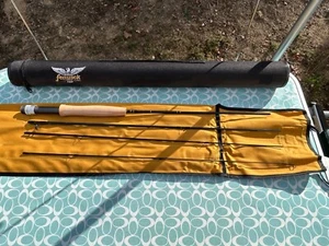 FENWICK AETOS 4PC 7' #3 8 GUIDES FLY ROD W/SOCK AND HARD CASE - Picture 1 of 10