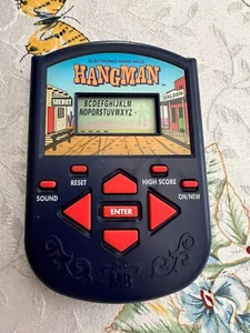 Milton Bradley MB Hangman Handheld Electronic Game 1995 ~ TESTED ~ Ships FREE - Picture 1 of 5