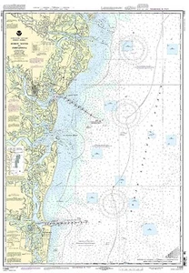 NOAA Nautical Chart 11502 Doboy Sound to Fernandina 34th Edition Navigation Map - Picture 1 of 1