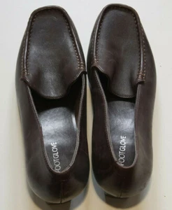 FOOTGLOVE Slip On Brown Soft Leather Loafers UK3 US5 EU36 Marks and Spencer M&S - Picture 1 of 6