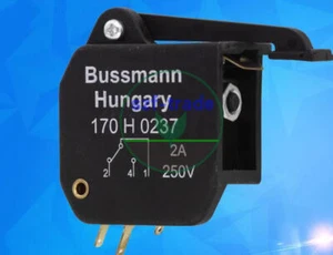 NEW 1pcs Bussmann 170H0237 2A 250V Fuse fuse Microswitch - Picture 1 of 2