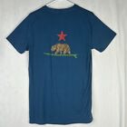 T-shirt ours graphique Public Record femme sarcelle moyenne California Republic