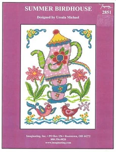 Summer Birdhouse by Imaginating cross stitch pattern - Picture 1 of 1