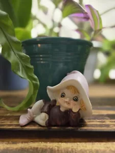 Figurina vintage homco elfo fata pixie - Foto 1 di 6