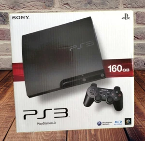Sony PlayStation 3 PS3 CECH-3000A Charcoal Black 160GB Console Rare Unused Japan - Picture 1 of 5