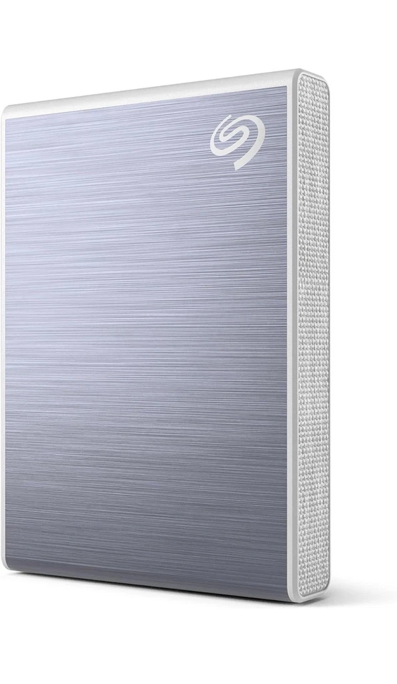 Seagate One Touch SSD, 1TB, External SSD, USB 3.0, Blue, 1 year MylioCreate - Image 1 of 1