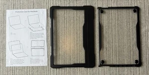 NEW MacBook Pro 13 Black Clear Plastic Ultra Light Protective Hard Shell Case - Picture 1 of 9