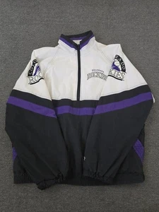 Starter Colorado Rockies Size XL Pullover Windbreaker Jacket Vintage STAINED  - Picture 1 of 18