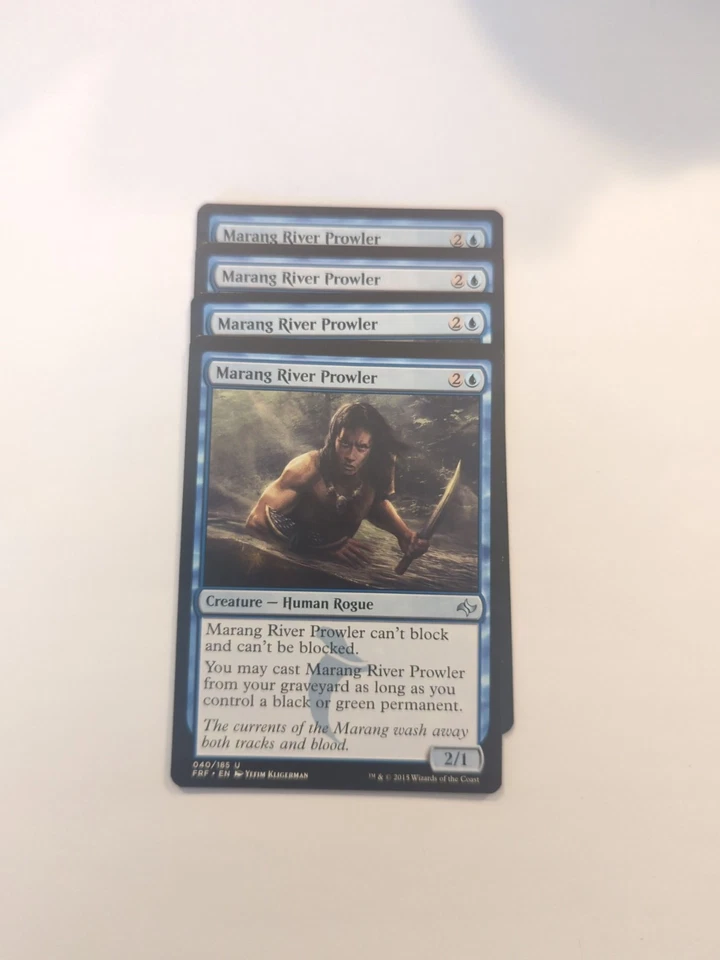 (4) Marang River Prowler *PLAYSET* Fate Reforged Regular NM MTG - Image 1 of 1