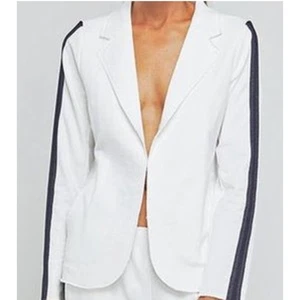 Blazer donna Sundays con colletto - osso - taglia S - usato in ottime condizioni (petto 34", lunghezza 24") - Foto 1 di 7
