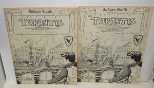 Dungeons & Dragons ~ Judges Guild Module Tarantis ~ Both Books & Cartography - Picture 1 of 7