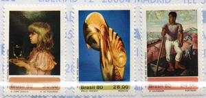 Pinturas Brasil 1980 Yvert 1422/24 MNH VF - Imagen 1 de 1