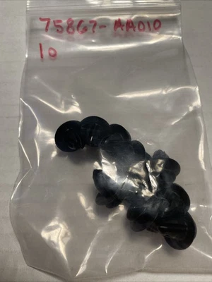 2002-2025 Toyota/Lexus/ Scion Rocker clipe de moldagem 75867-AA010 (QUANTIDADE: 10 peças)✅ - Imagem 1 de 2