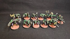 Orks | Boyz inc. 32mm Adapter | Painted & Ready for battle - Picture 1 of 7