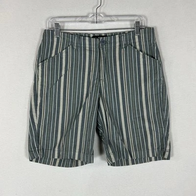 Pantalones cortos Lee de tiro medio de corte regular para mujer 10 rayas medianas tiro alto frente plano Foto 1 de 4