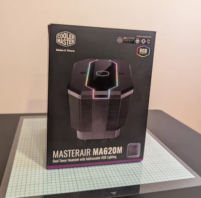 Cooler Master MasterAir MA620M Dual Tower RGB CPU Cooler - Image 1 of 4