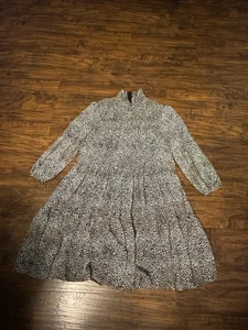 Vestido Babydoll Just Taylor Estampado Leopardo en Niveles - Talla Pequeña - Imagen 1 de 6