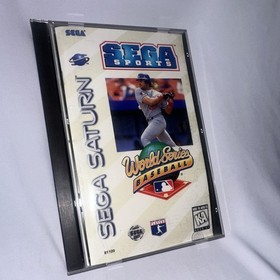 SEGA Sports Sega Saturn - World Series Baseball Multiplayer Disc w/ Case
