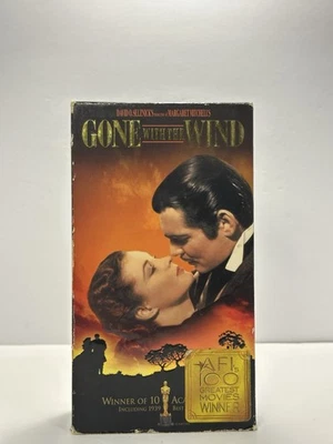 Gone with the Wind (VHS) – AFI Top 100 Winner, Classic Collector’s Tape - Image 1 of 4