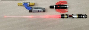 Star Wars Jedi / Sith Lord Red Or Blue Bladebuilders With Gauntlet/Maul Cosplay - Picture 1 of 13