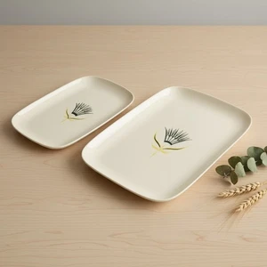 Winfield Royal Coronation USA Fine China Servierplatten 2er Set Mid Century - Bild 1 von 13