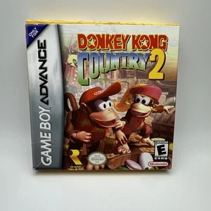 GBA Donkey Kong Country 2 CIB komplett in Box Gameboy original selten sehr guter Zustand - Bild 1 von 24