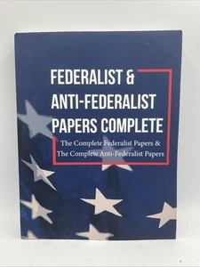 Federalist and Anti Federalist Papers Complete • Alexander Hamilton • TPB • VG - Imagen 1 de 4