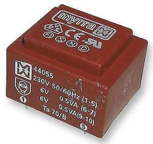 TRANSFORMATEUR, 1,5VA 230V 2X 15V, Transformateurs À Montage PCB, Qty.1 | 44094 - Bild 1 von 2