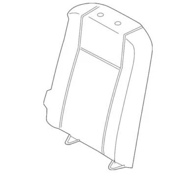 Conjunto de cubierta de asiento delantero genuino Ford Transit Series 2015-2016 CK4Z-6366601-LP Foto 1 de 2