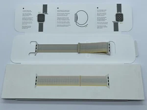 Bracelet boucle sport authentique Apple Watch STARLIGHT 42mm 41mm 40mm NEUF - Photo 1/13