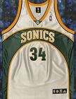 Authentic Vintage Adidas NBA Seattle SuperSonics Ray Allen Basketball Jersey
