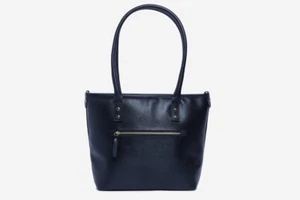 Bolso de Hombro ONA Capri Cuero Negro Nuevo-Libre Muñequera Kyoto con Compra - Imagen 1 de 8