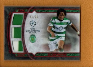 Gelson Martins 2017-18 Topps Colección Museo UEFA Triple Reliquias Rubí /25 - Imagen 1 de 2