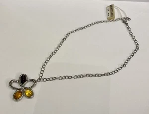 Flower necklace Morellato ,new .No Box - Picture 1 of 3