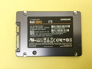 Samsung 860 QVO 4TB SATA III 2.5" Internal SSD MZ-76Q4T0 - Picture 1 of 4