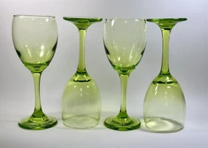 4er Set Cristar Rioja 13 Unzen Weingläser Limettengrün Hergestellt in Kolumbien - Bild 1 von 7