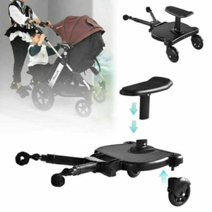 Buggy Board Trittbrett mit Sitz Kiddy board Hilfspedal Kiddy Rollbrett Universal - Bild 1 von 9