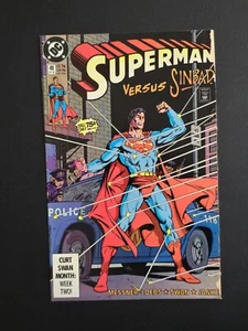 DC Comics Superman #48 ottobre 1990 copertina Curt Swan - Foto 1 di 1
